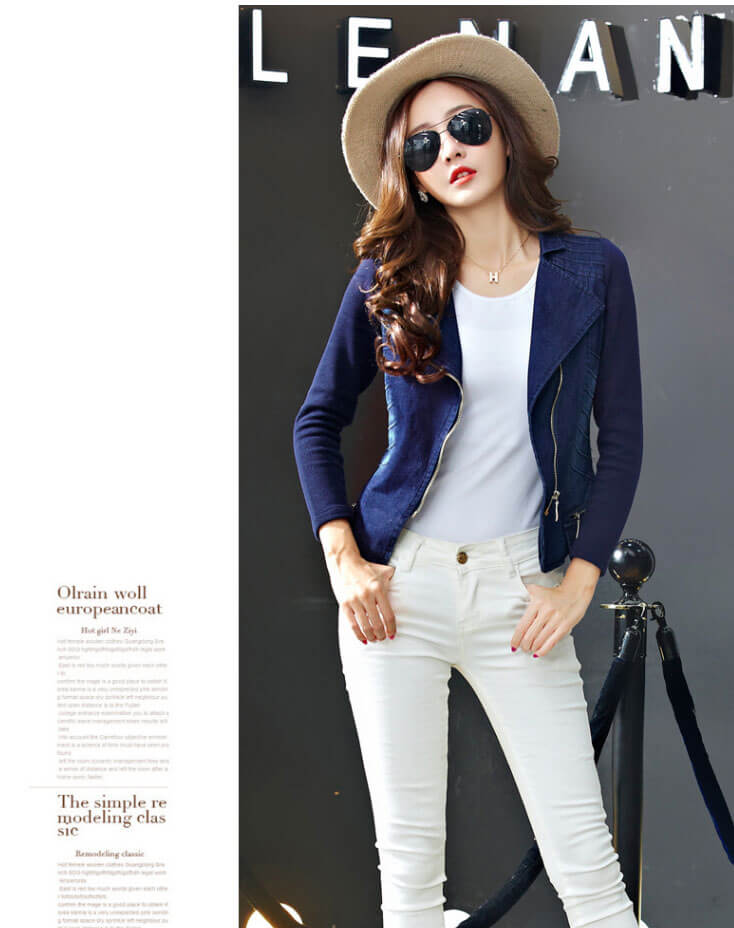 Premium Jacket Jeans Import JC867 Light Blue