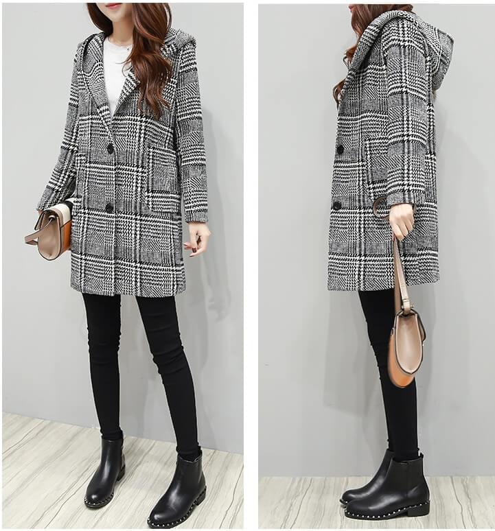 Premium Winter Jacket Import JC881 Gray