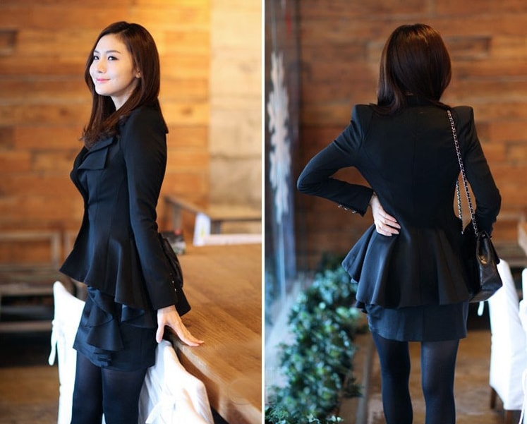 Dovetail Blazer Korea Import JC890 Black