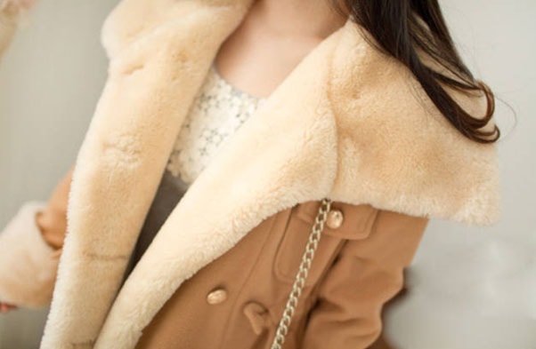 Jacket Winter Wool Import JC891 Beige