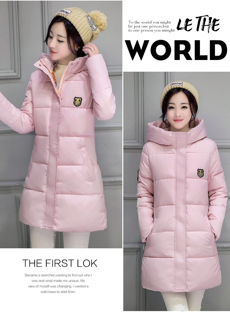 Jacket Winter Coat Korea Import JC905 Pink