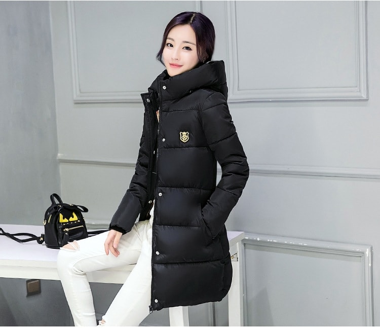 Premium Winter Coat Import JC907 Black