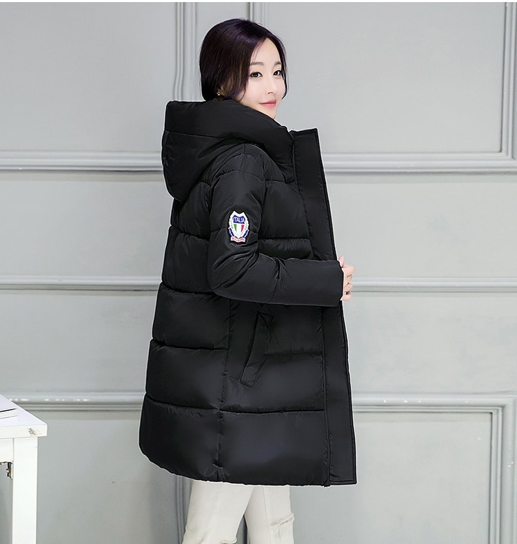 Premium Winter Coat Import JC907 Black