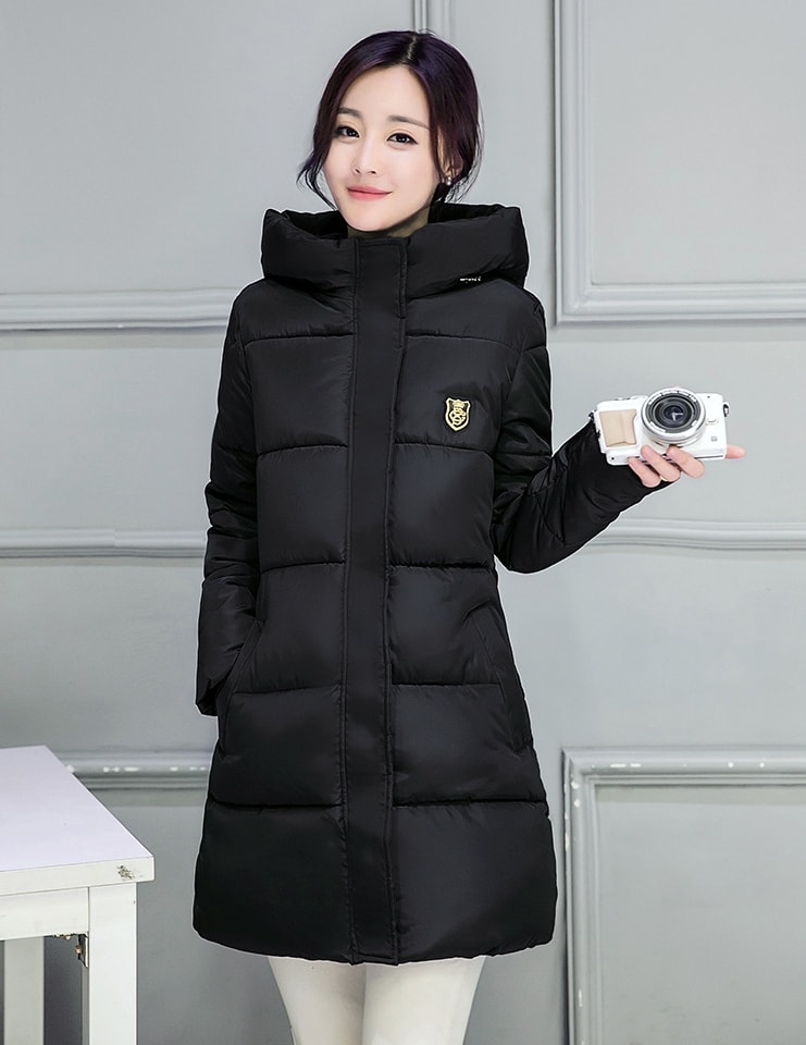 Premium Winter Coat Import JC907 Black