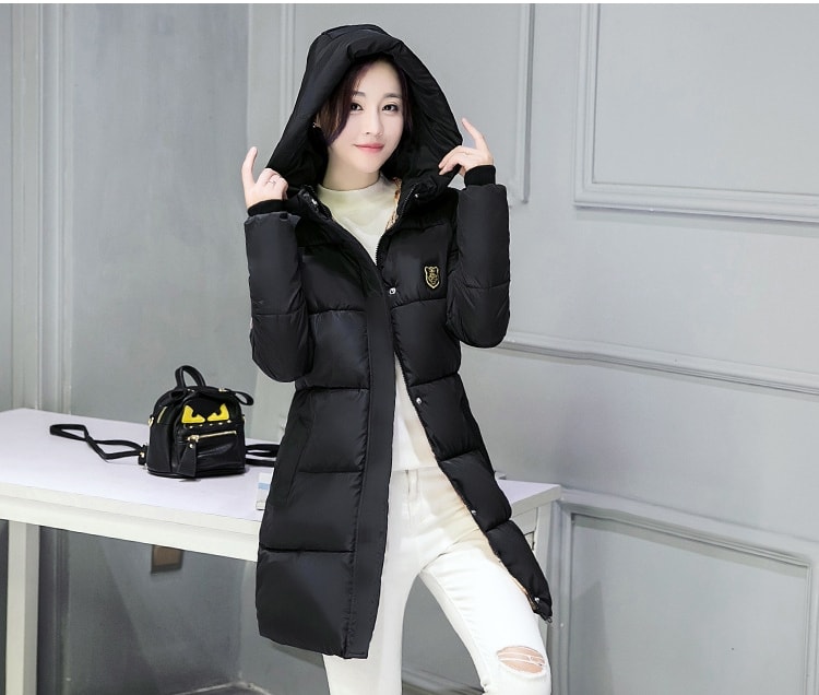 Premium Winter Coat Import JC907 Black