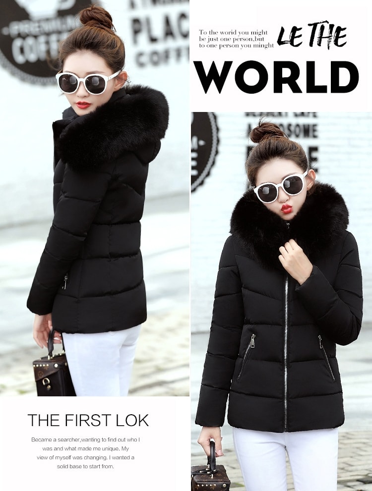 Jacket Winter Hoodie Korea Import JC911 Black