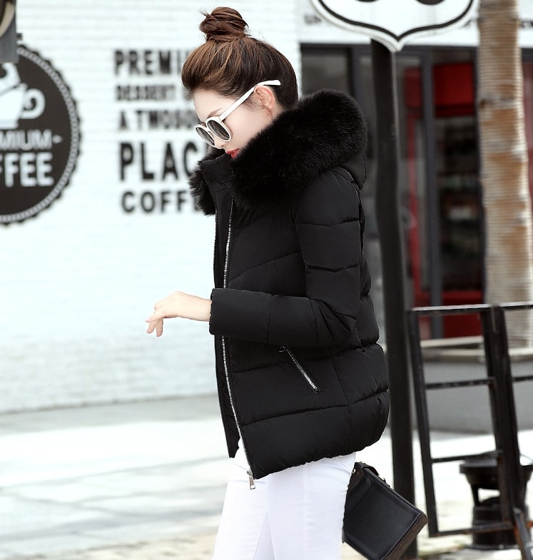 Jacket Winter Hoodie Korea Import JC911 Black