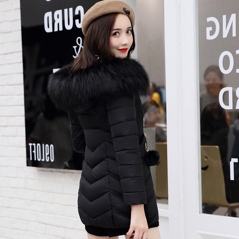 Jacket Winter Hoodie Korea Import JC914 Black