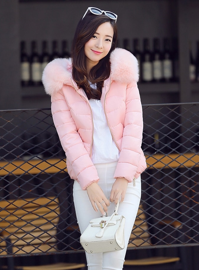 Jacket Winter Korea High Quality JC920 Pink