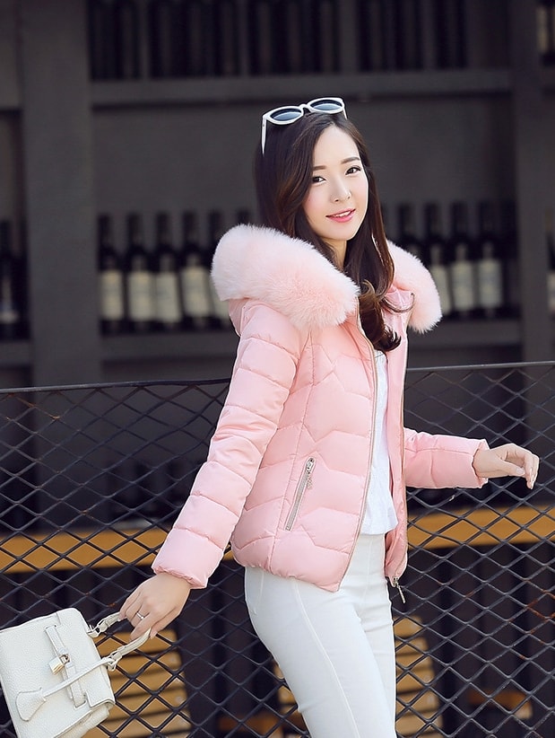 Jacket Winter Korea High Quality JC920 Pink