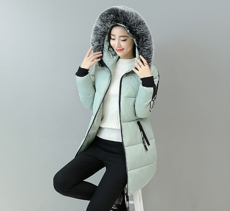 Winter Coat Korea High Quality JC921 Green