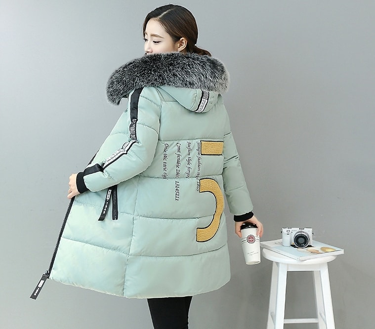 Winter Coat Korea High Quality JC921 Green