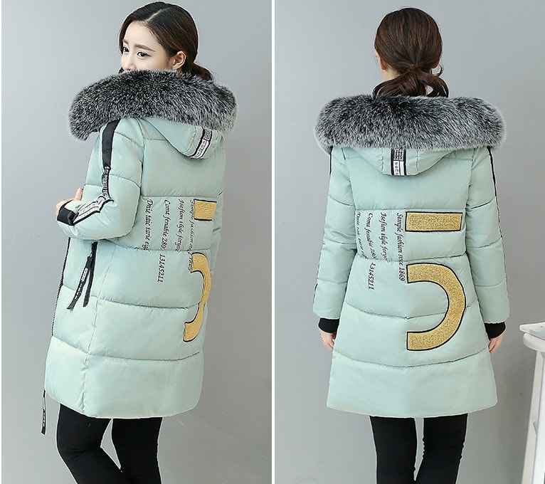 Winter Coat Korea High Quality JC921 Green