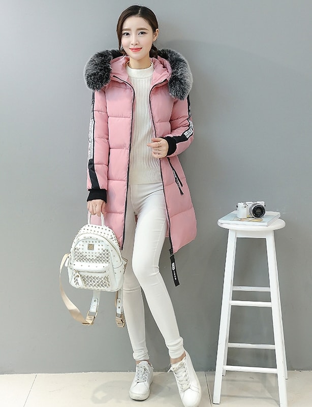 Winter Coat Korea High Quality JC922 Pink