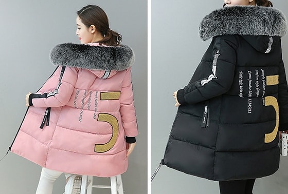 Winter Coat Korea High Quality JC922 Pink