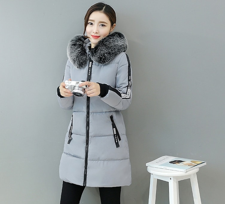 Winter Coat Korea High Quality JC923 Gray