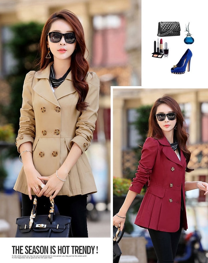 Jacket Blazer Korea Import JC927 Khaki