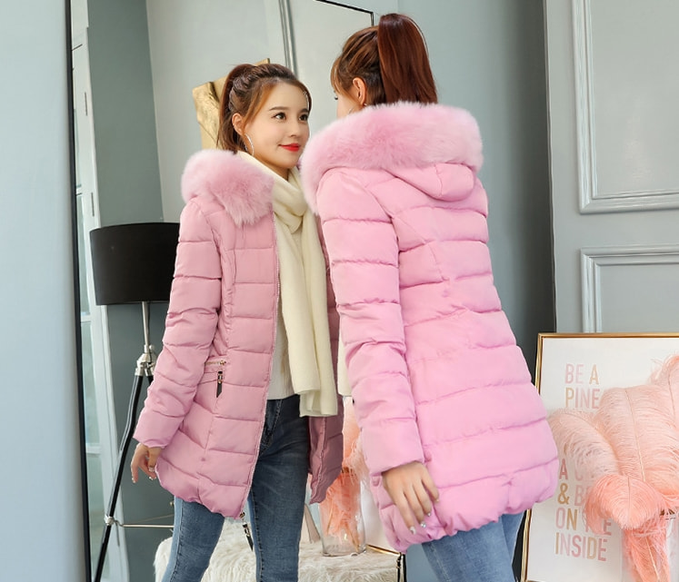 High Quality Jacket Winter Import JC952 Pink