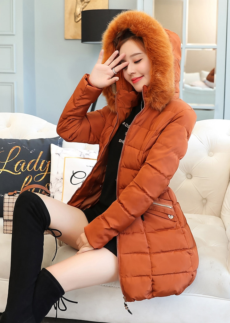 Jacket Winter Import Korea JC955 Caramel