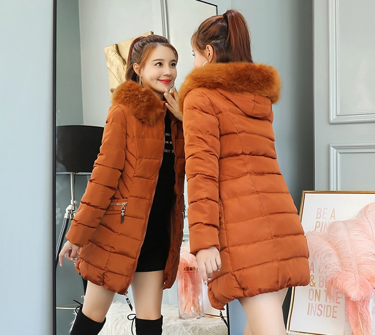 Jacket Winter Import Korea JC955 Caramel