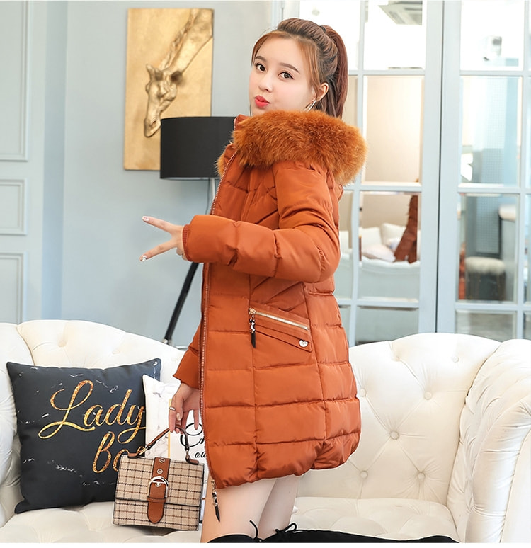 Jacket Winter Import Korea JC955 Caramel