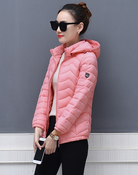 Jacket Bomber Korea Import JC957 Pink