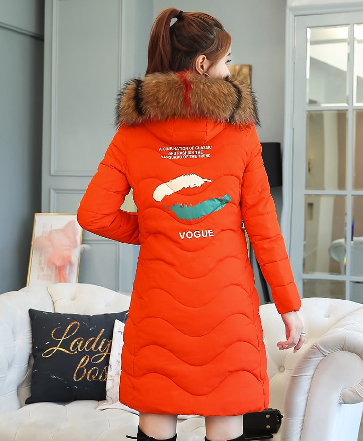 Long Coat Winter Korea Import JC960 Orange