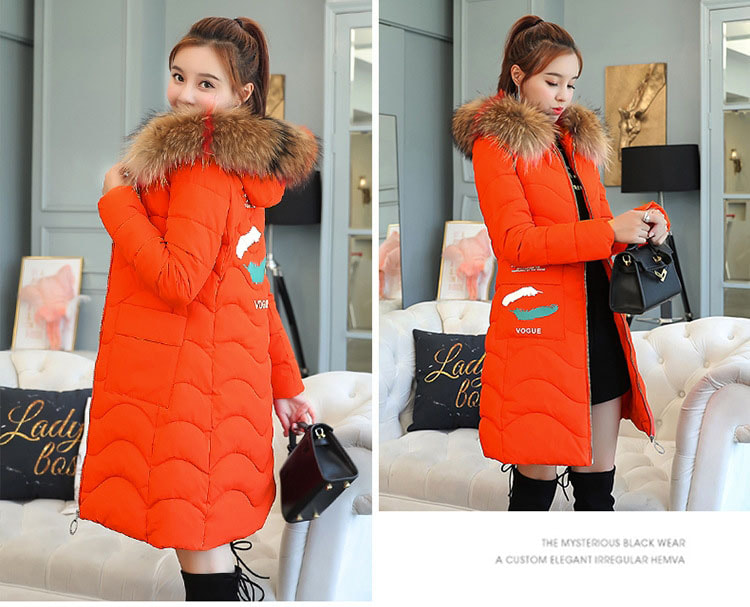 Long Coat Winter Korea Import JC960 Orange