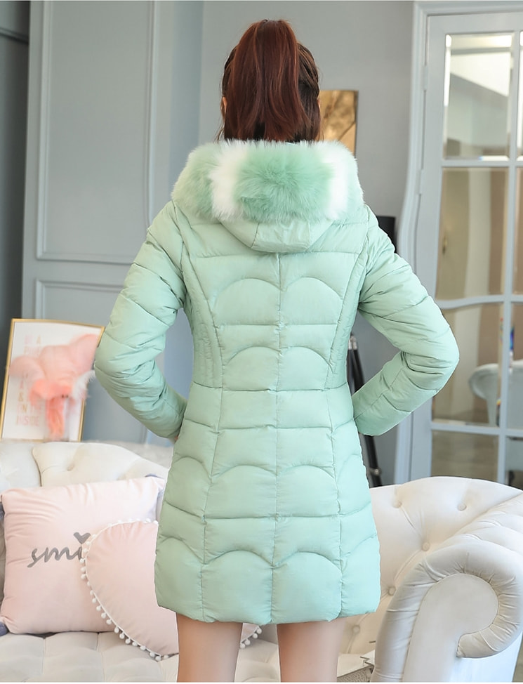 Long Winter Jacket Korea Import JC964 Tosca