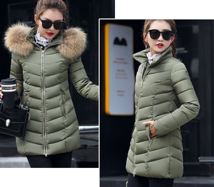 Premium Long Coat Jacket Import JC968 Green