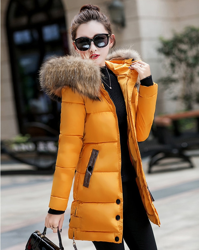 Premium Jacket Winter Import JC970 Kuning