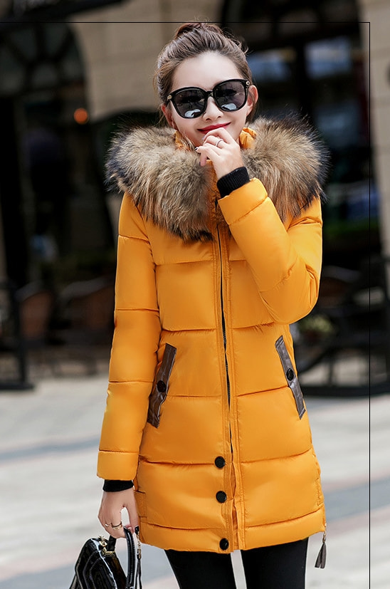 Premium Jacket Winter Import JC970 Kuning