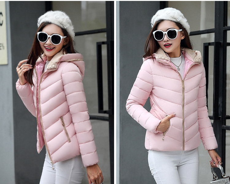 Korea Winter Jacket Import JC971 Pink