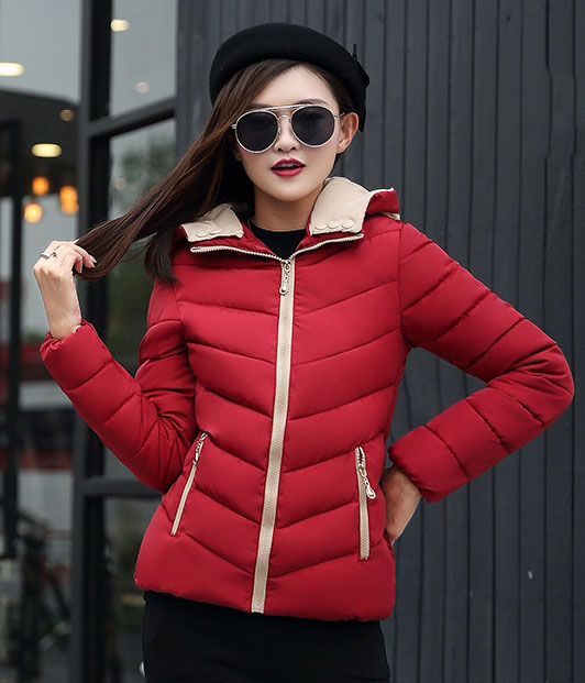 Korea Winter Jacket Import JC972 Maroon