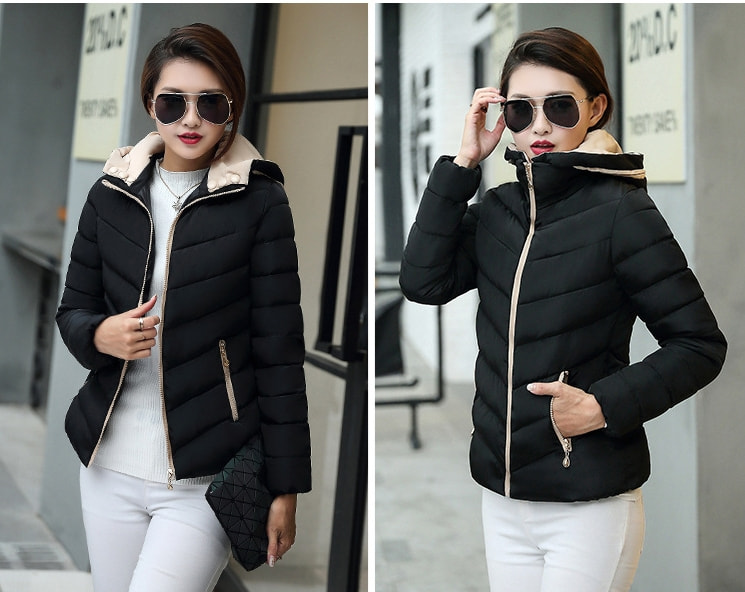 Premium Winter Jacket Import JC973 Black