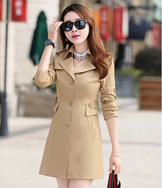 Premium Jacket Winter Minimalist JC982 Beige