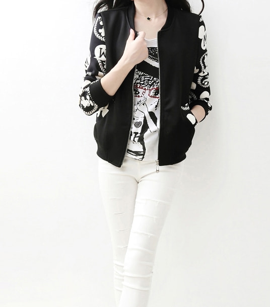 Premium Mickey Jacket Import JC989 Black