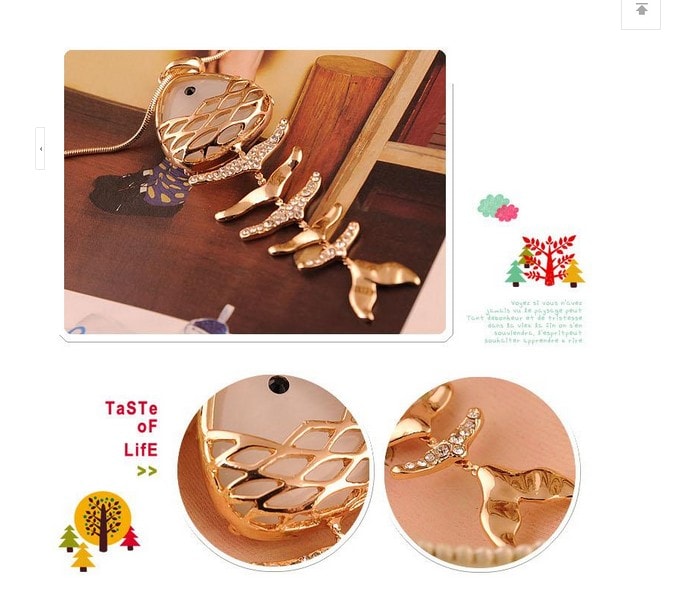 Necklace JY58170 Gold