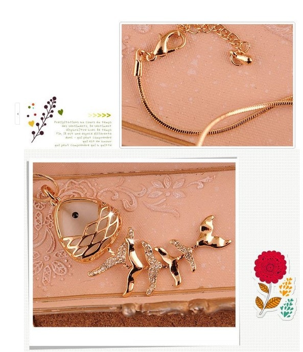 Necklace JY58170 Gold