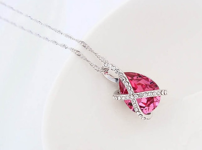 Kalung Swarovski JY58186 Rose