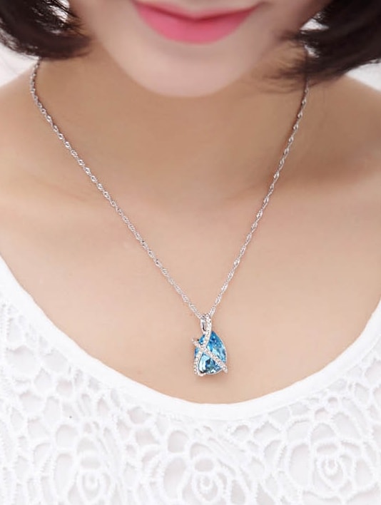 Kalung Swarovski JY58186 Rose