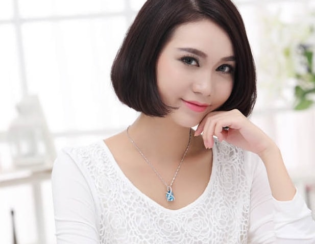 Kalung Swarovski JY58186 Rose