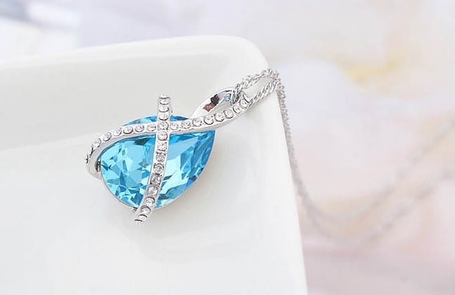 Kalung Swarovski JY58188 Blue