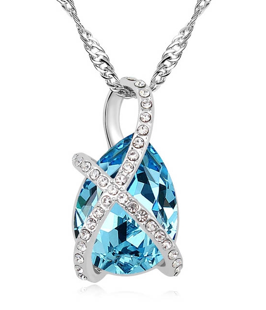 Kalung Swarovski JY58188 Blue