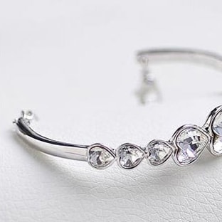 Gelang Crystal JY58195 Silver