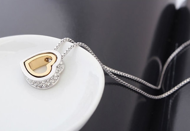 Love Necklace JY58202 Silver