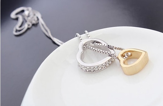 Love Necklace JY58202 Silver