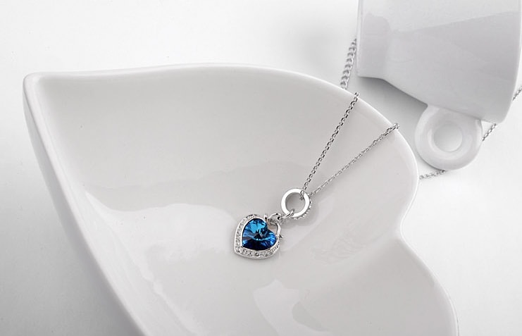 Kalung Crystal JY58219 Blue