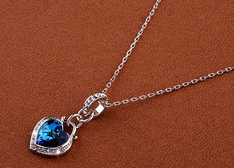 Kalung Crystal JY58219 Blue