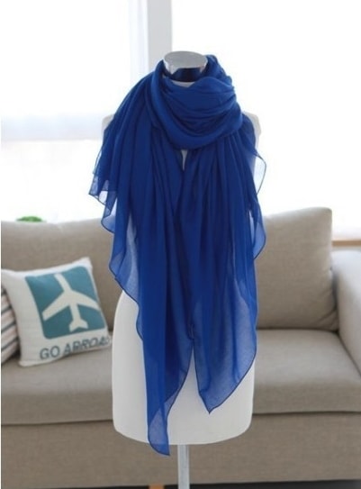 Scarves Korea Import JY58249 Blue